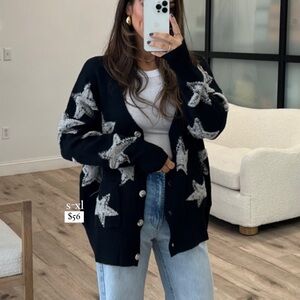 Talulah star cardigan